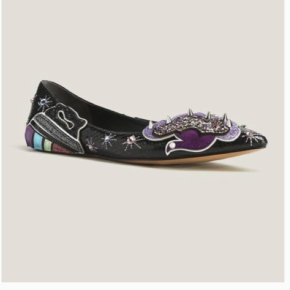 Marc Jacobs Day & Night Spiked Flats - Picture 3 of 9